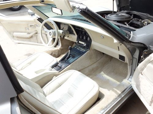 1978 25th Silver Anniversary L-82 Corvette 100% Original Matching # 36,000 Miles, image 21