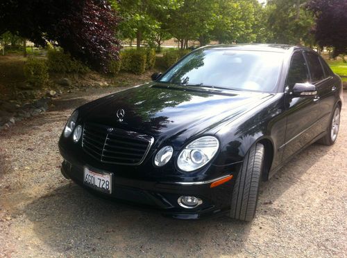 2009 mercedes e550, amg sport package