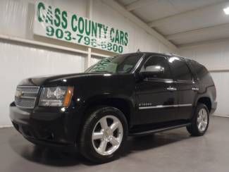 2009 tahoe ltz nav camera tv 3rd row quad flex fuel htd cooled seats 75096 miles