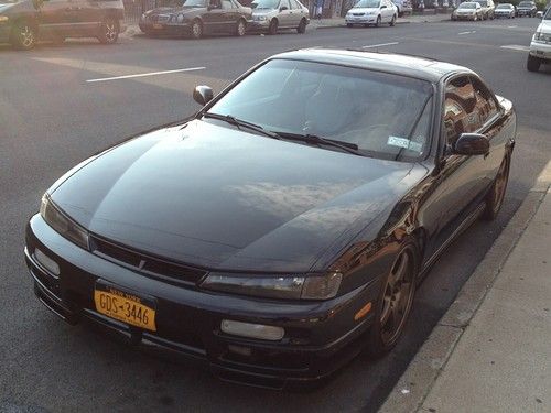 Black 1997 240sx