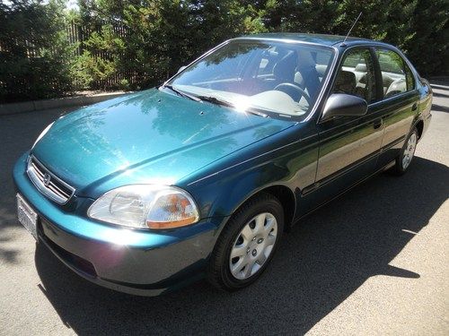 1998 honda civic lx sedan 4-door 1.6l clean title low miles