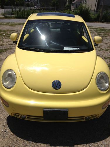 2000 volkswagen beetle gls hatchback 1.8l turbo 83k miles new tires clean carfax