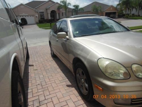 01 gs 300 sedan automatic leather heated seats sunroof premium audio