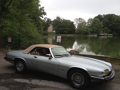 1992 jaguar xjs convertible 48k low miles clean garaged classic mint amazing v12