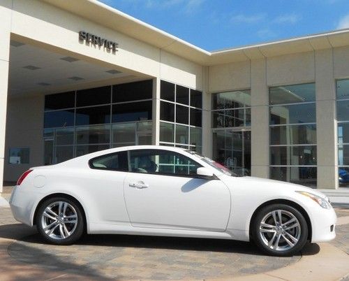 2009 infiniti g37 coupe ** 1 owner carfax report **