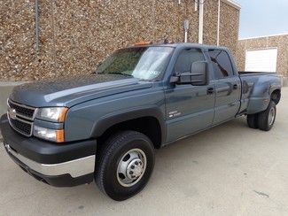 2007 chevrolet silverado 3500 lt crew dually duramax diesel-4x4-service records