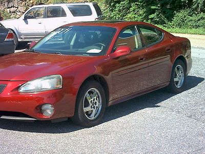 2004 pontiac grand prix gt2, automatic, loaded, leather, sunroof, no reserve