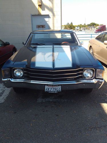 1972 72 el camino muscle car