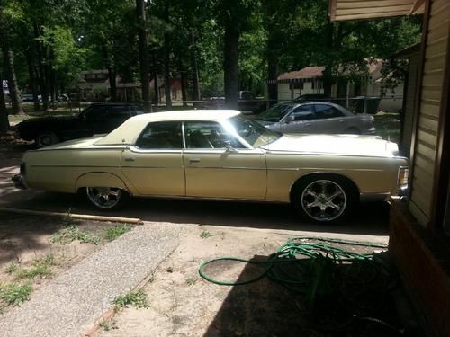 77 mercury marquis, original paint, interior, motor