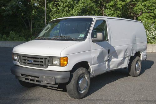 2005 ford e-250 std. cargo van no reserve e-series e250 4.6l v8 2-door