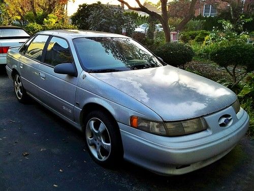 1995 platinum silver ford taurus sho (super high output) 3.2l yamaha motor