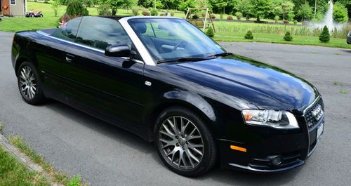 2009 audi quattro cabriolet convertible 2.0l - 16k miles, perfect condition