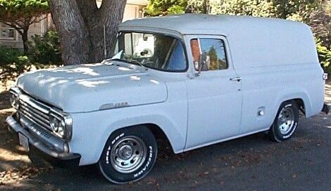 1959 ford f-100 panel truck in ca 351w c6 auto p/s