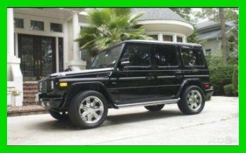 2003 mercedes g500 5l v8 24v automatic 4matic suv premium heated leather sunroof