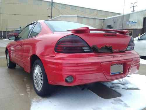 1999 pontiac grand am se coupe 2-door 2.4l