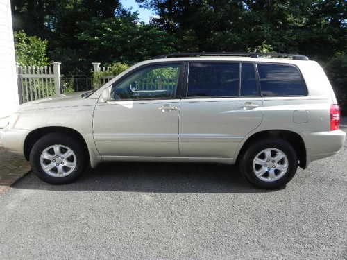 2003 toyota highlander v6 4wd cruise control sunroof power everything very clean