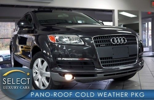 1 owner q7 4.2 v8 quattro new brakes and tires nav pano roof htd seats xm 33kmls