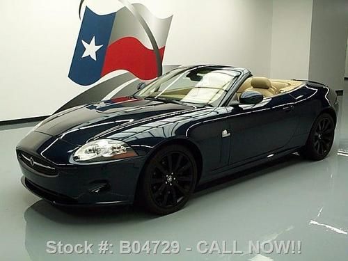 2007 jaguar xk convertible navigation 19" wheels 37k mi texas direct auto