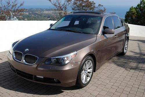 2004 california  bmw 540i sport sedan