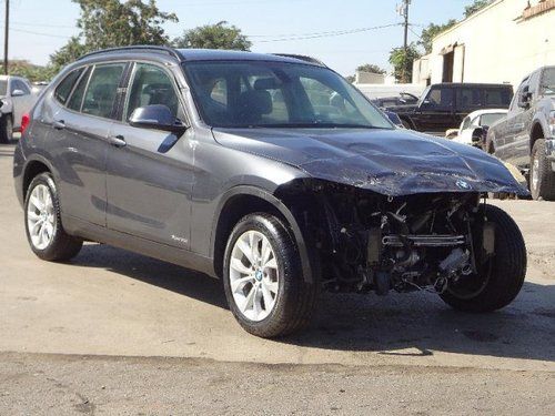 2013 bmw x1 xdrive28i damaged salvage fixer only 3k miles runs! awd loaded l@@k!