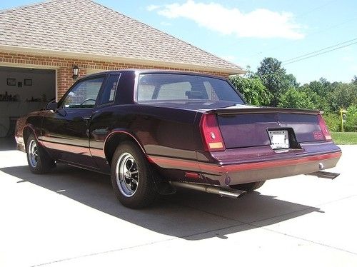 1988 chevrolet monte carlo ss coupe 2-door