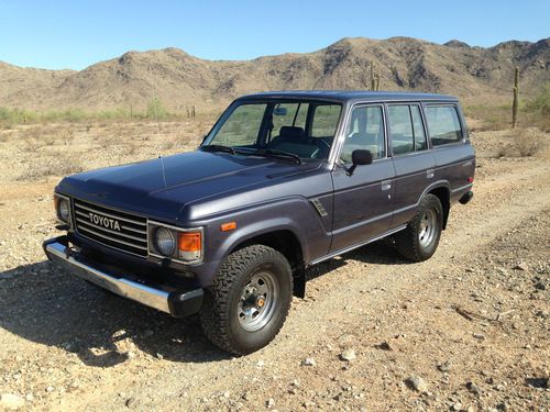 1987 toyota landcruiser fj60 clean low miles h55 5 speed low reserve