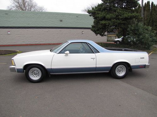 1980 chevrolet el camino  - conquista edition