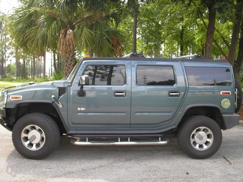 2005 hummer h2 stealth gray 122,365 miles