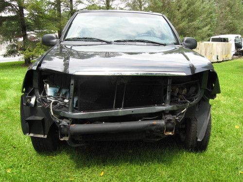 No reserve 2003 gmc envoy sle low miles 4-door 4.2l 4x4 salvage repairable