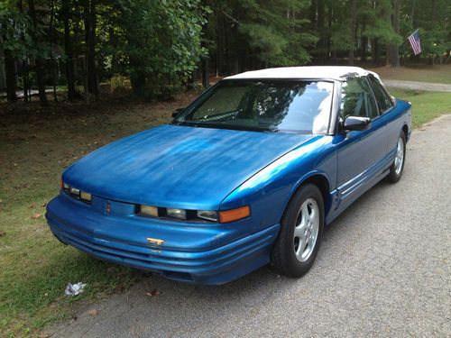 1993 oldsmobile cutlass supreme base convertible 2-door 3.4l