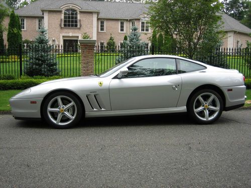 2002 ferrari 575 m maranello with 6 speed manual transmission