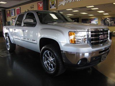 12 gmc sierra 1500 crew cab silver navigation leveling kit