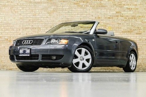 2005 audi a4 3.0 quattro!! premium! sport package! clean carfax! low miles!