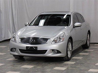 2010 infiniti g37x awd 41k warranty navigation camera heated leather loaded