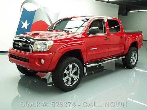 2008 toyota tacoma double cab 4x4 v6 6-speed lifted 48k texas direct auto