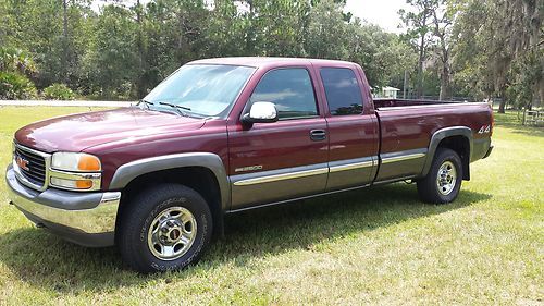 2000 gmc sierra 2500 sle extended cab pickup 3-door 6.0l