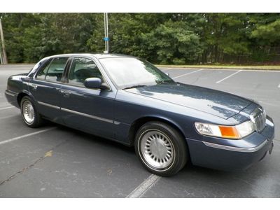 Mercury grand marquis ls 1 owner georgia owned keyless entry leather no reserve