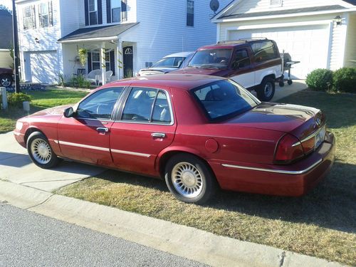 2001 mercury grand marquis ls sedan 4-door 4.6l