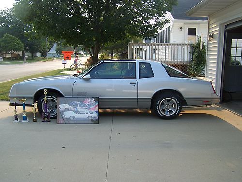 Rare 1987 chevy monte carlo ss aerocoupe with t-top