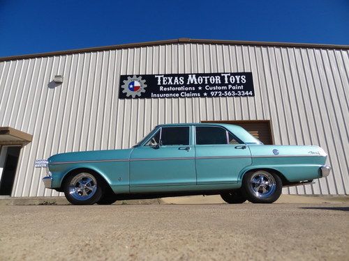 1965 chevy ii nova performance sedan - tubular suspension mods &amp; sbc v8 power