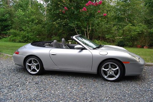 Silver 911 cabriolet