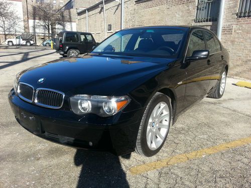 2004 bmw 745i sedan 4-door 4.4l - excellent condition