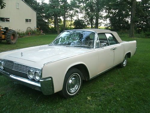 1962 lincoln continental convertible