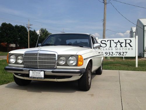 1984 mercedes benz 240d diesel 4 speed manual