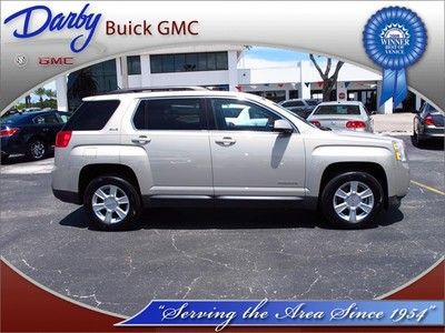 10 terrain fwd 4dr sle 2 sunroof 4 cylinder one owner carfax