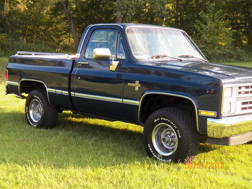 1987 chevrolet silverado 4x4 short box