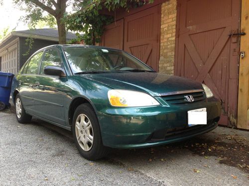 2001 honda civic lx sedan 4-door 1.7l