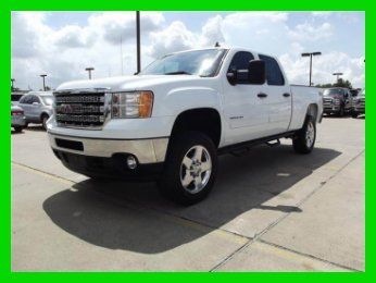 2012 gmc sierra sle 2500hd crew 4x4 6.6l diesel, cloth, automatic, 27k miles