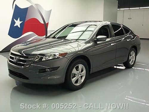 2010 honda accord crosstour ex auto sunroof leather 36k texas direct auto