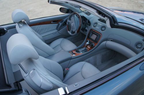 2004 Mercedes-Benz SL600 Base Convertible 2-Door 5.5L V12 Aegean Blue S Class, image 17